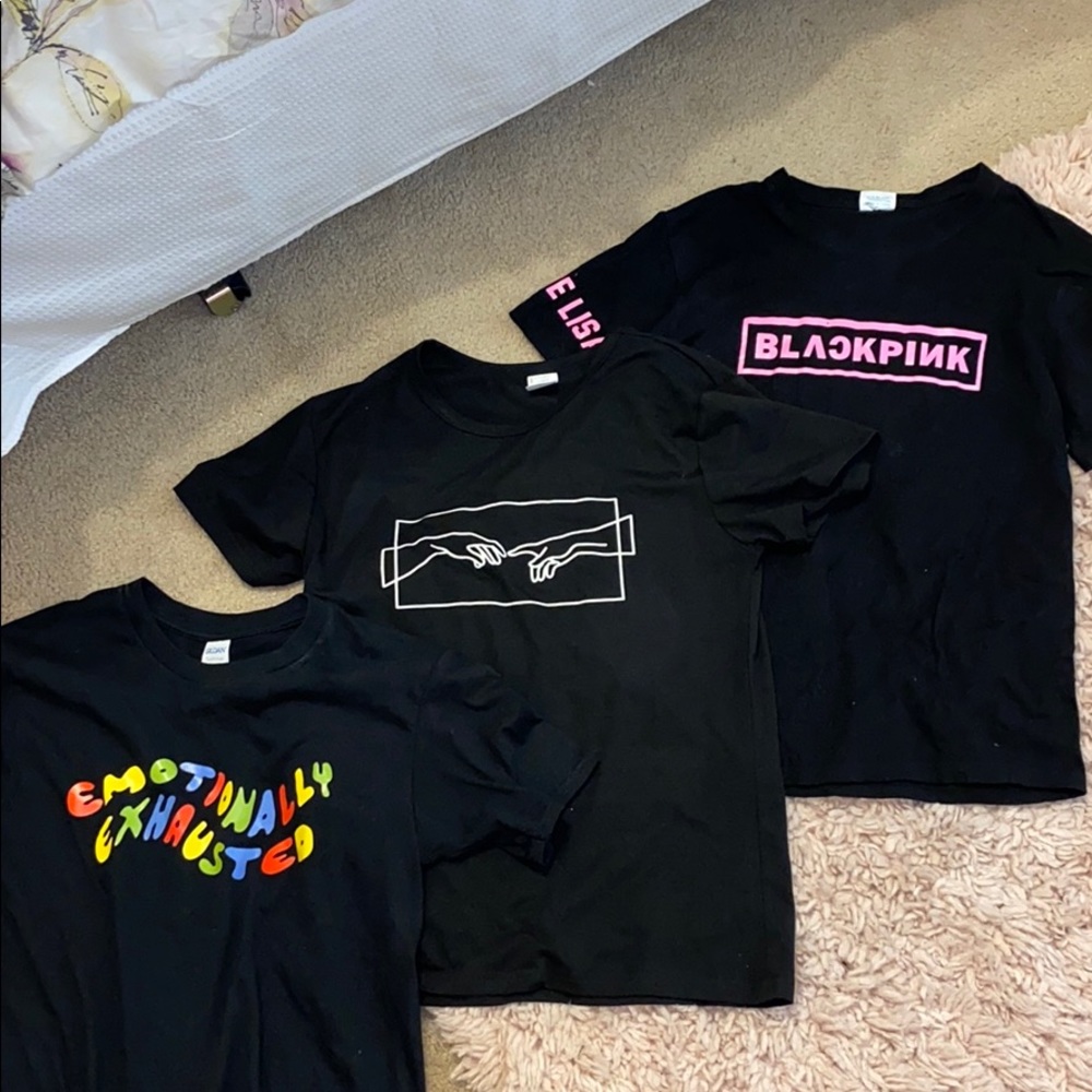 3 shirts